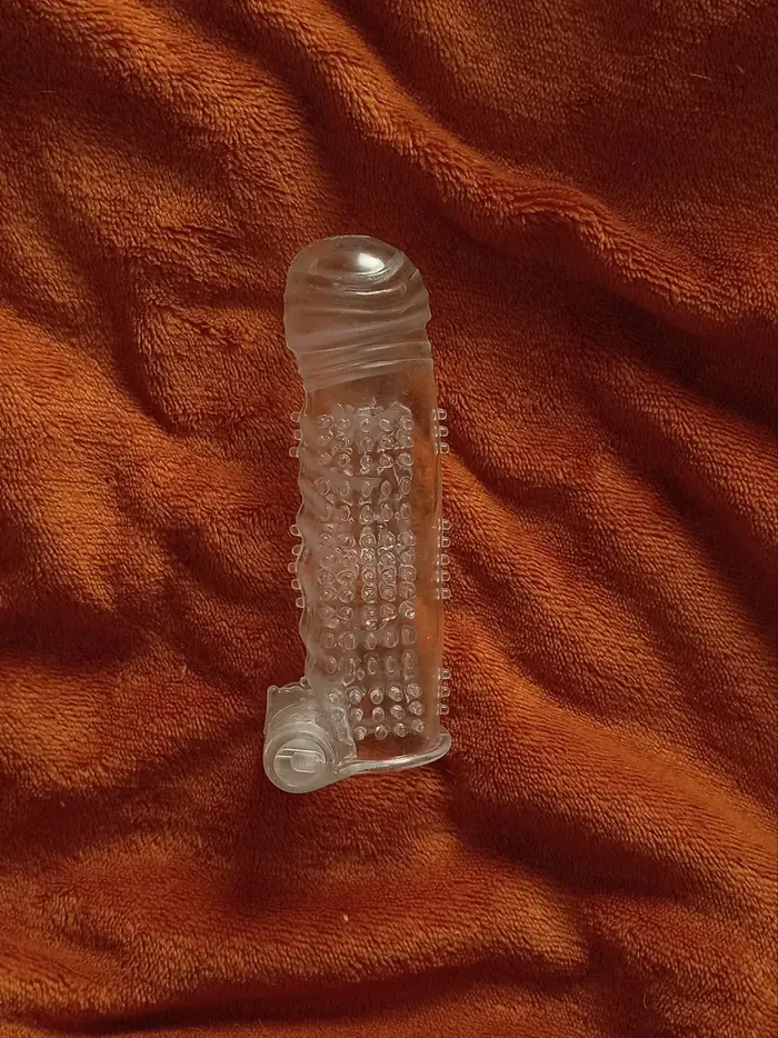 Funda texturizada con vibración (con puntos)