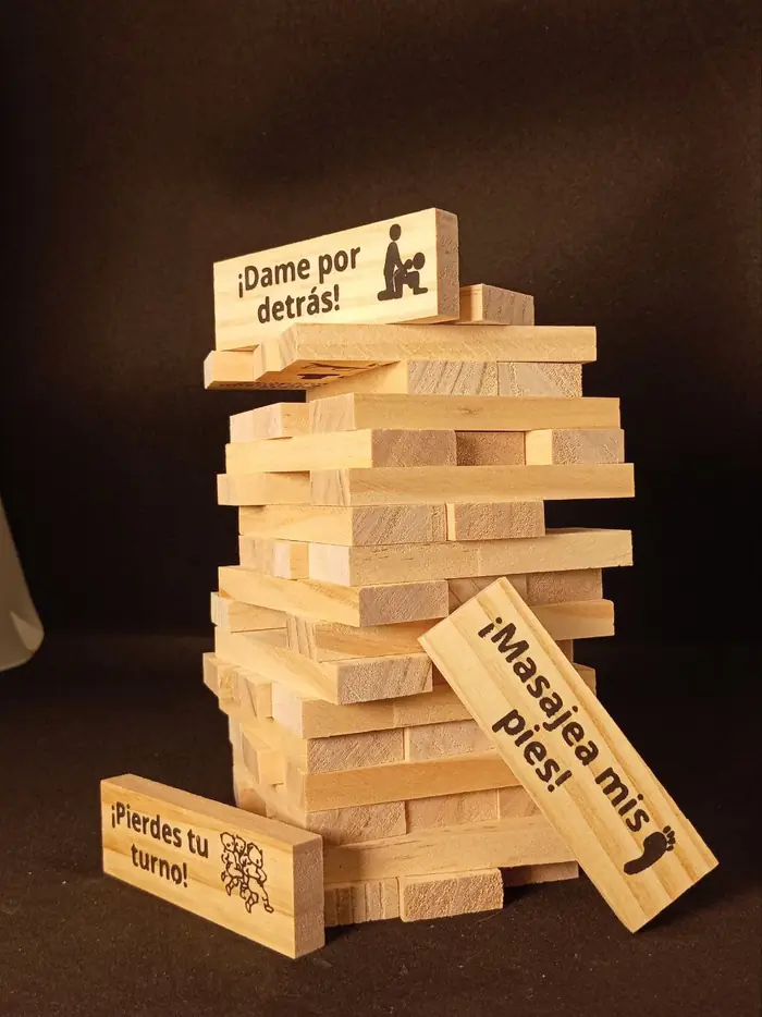 Torre de bloques para parejas